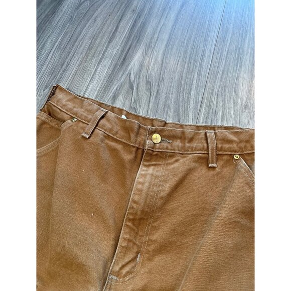 Vintage Carhartt Double Knee Carpenter Denim 31 - Picture 4 of 8